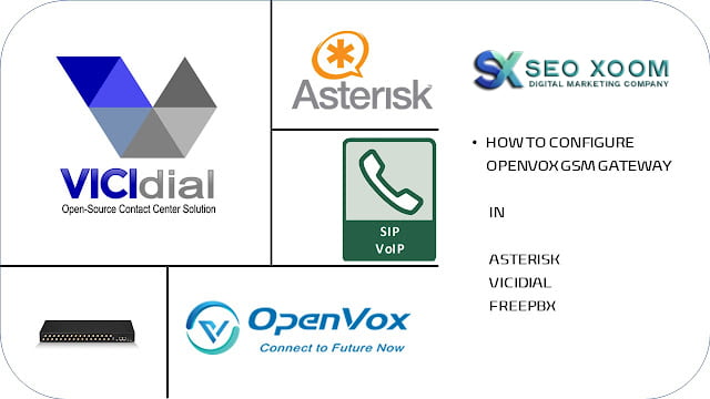 How to configure openvox gsm gateway in Asterisk