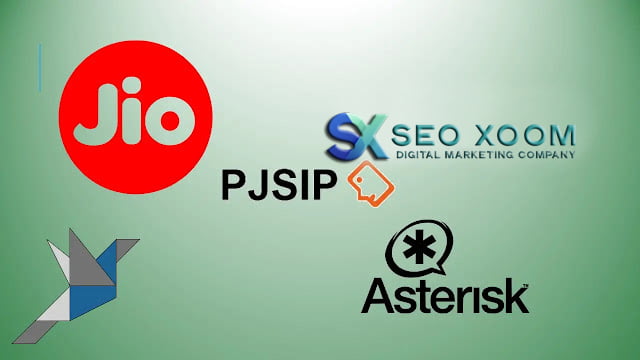 how to configure JIO PJSIP trunk in asterisk vicidial freepbx